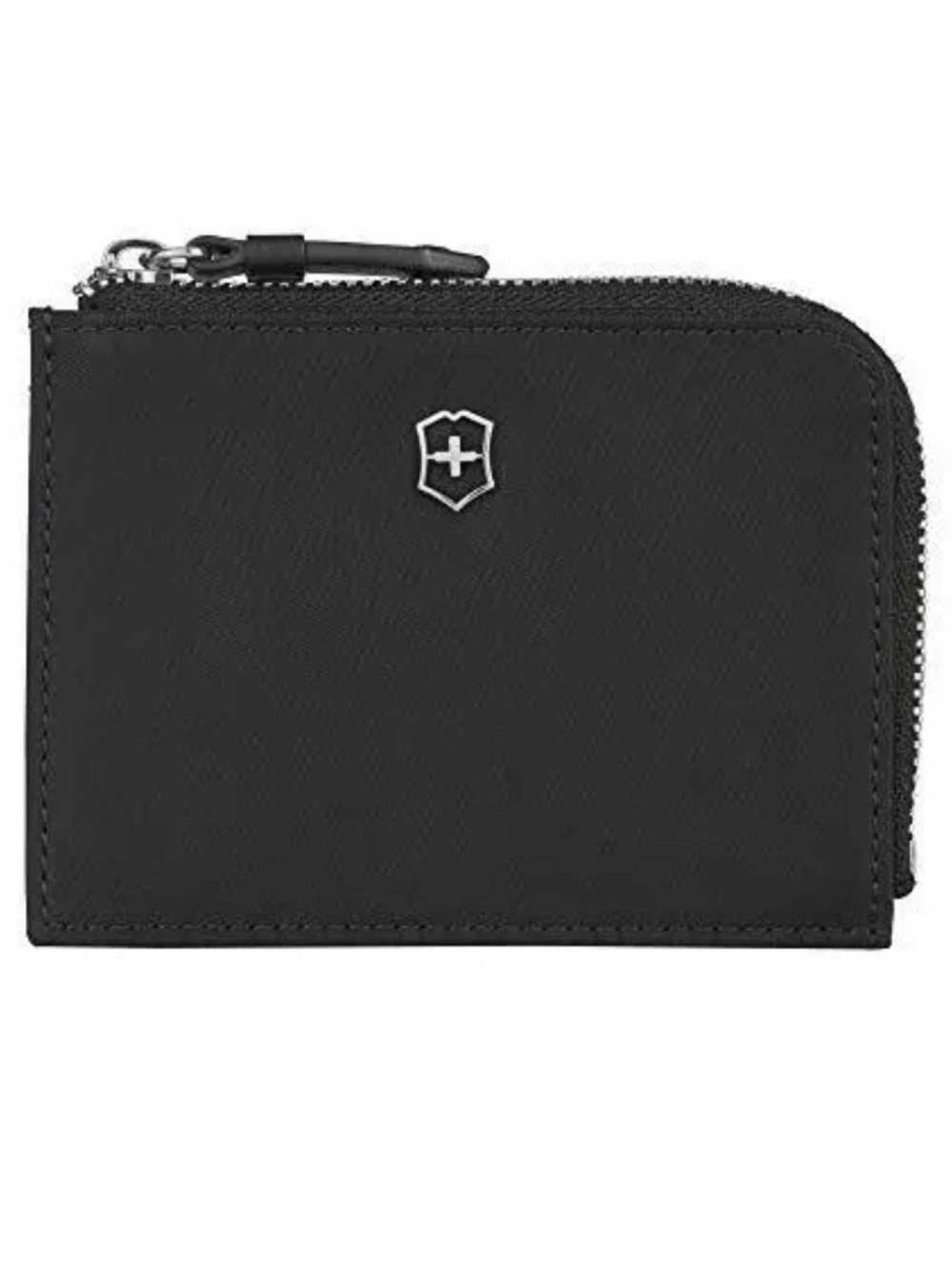 NWT Victorinox  VICTORIA 2.0 Key Holder Leather Interior Black Noir 606696 Rare